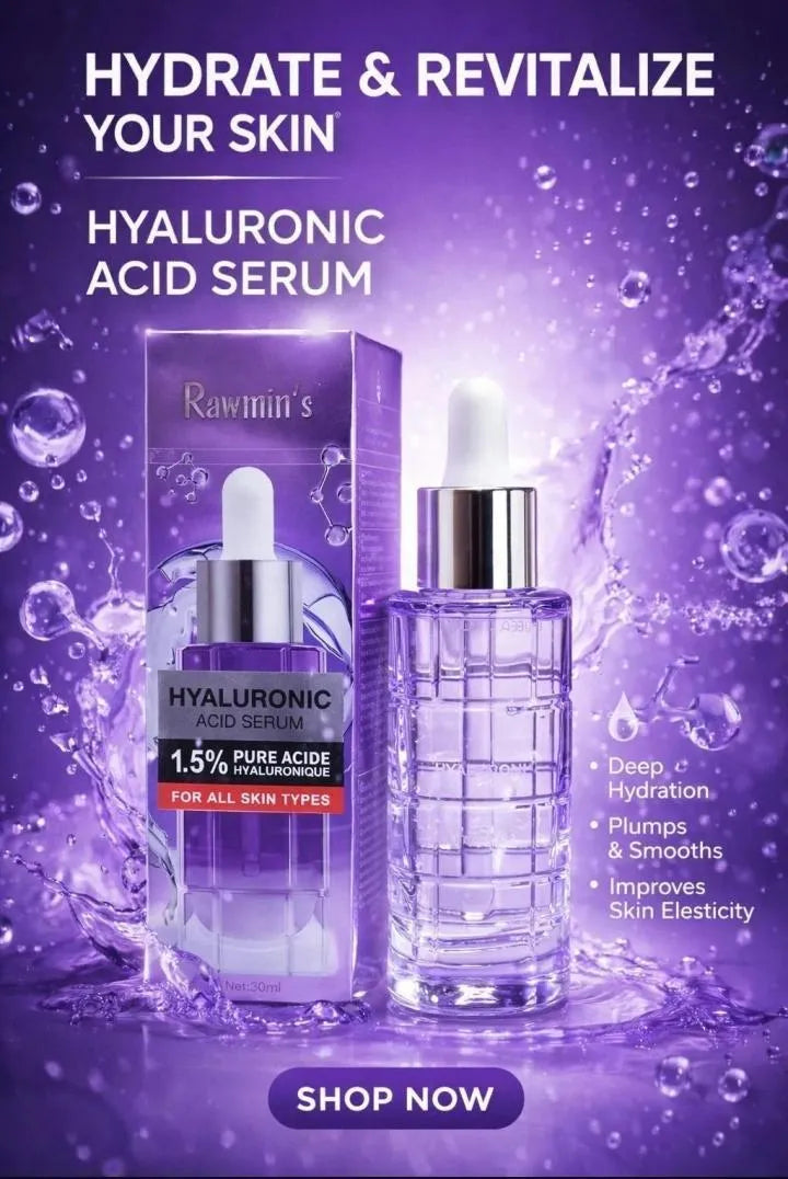 Hyaluronic Acid Serum for Skin Brightening & Blemish Removal