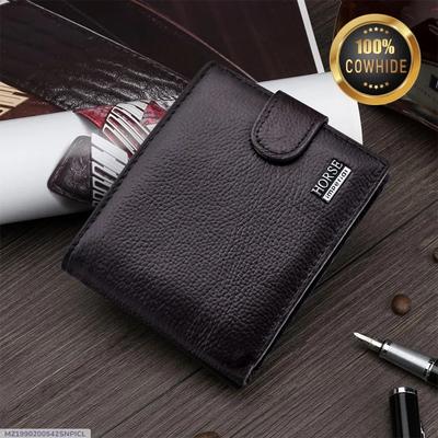 Women's Brown Leather Wallet 1