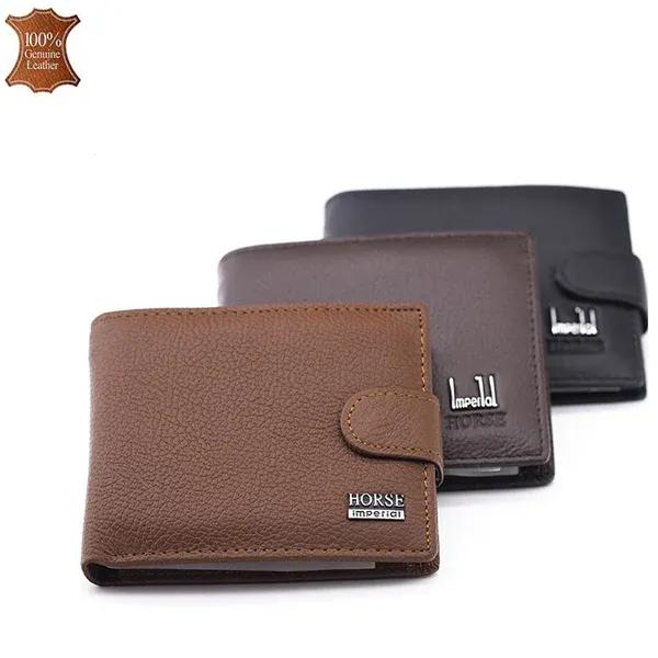 Women's Brown Leather Wallet 1