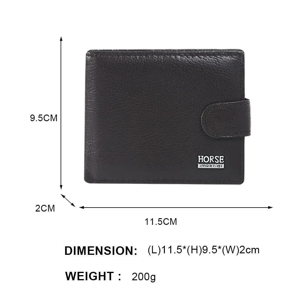 Women's Brown Leather Wallet 1