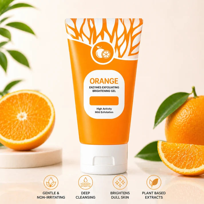 Orange Enzyme Brightening Gel for All Skin Types